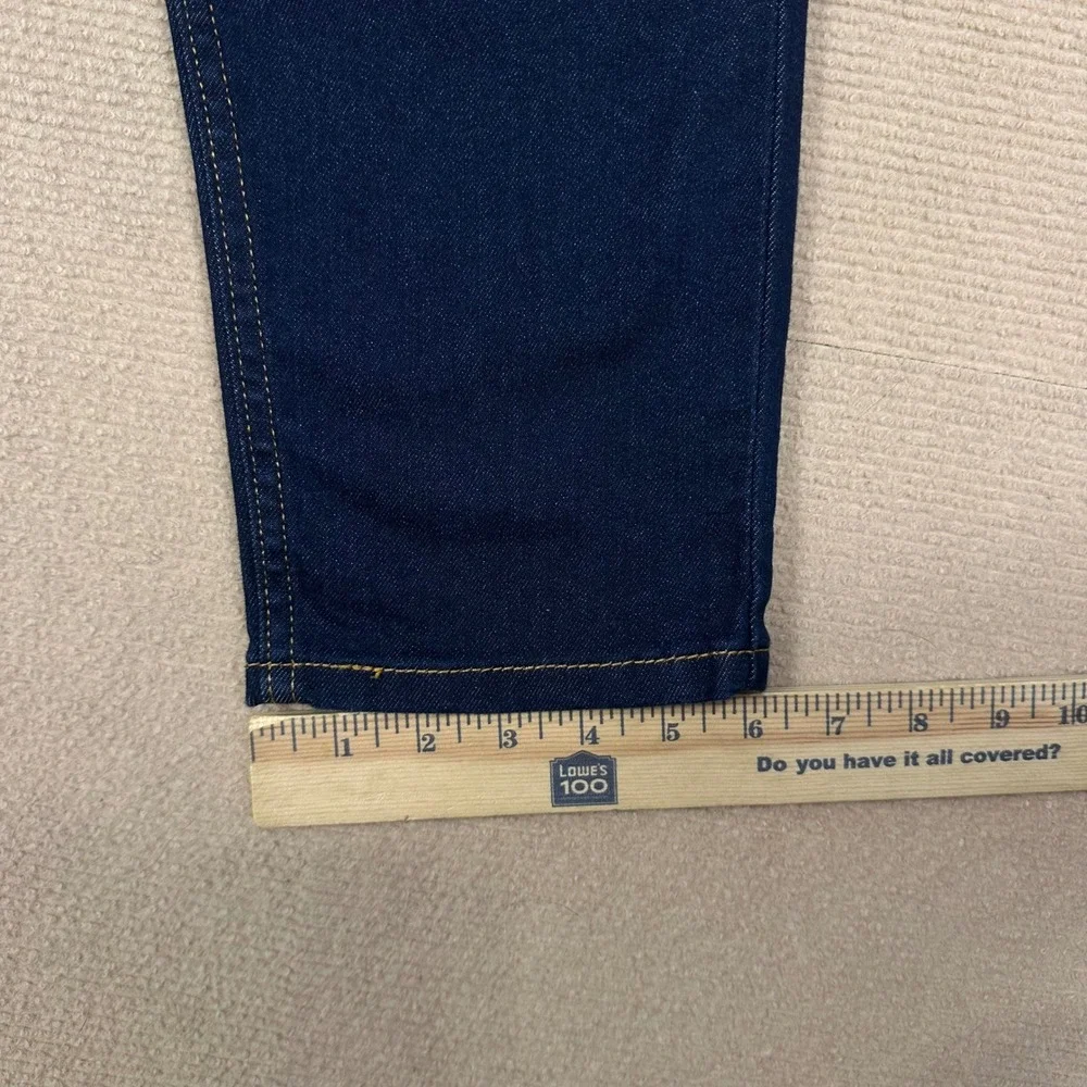 Levi's 512 Jeans NWT Mens 34x30 Slim Taper Dark Wash Indigo Stretch Denim